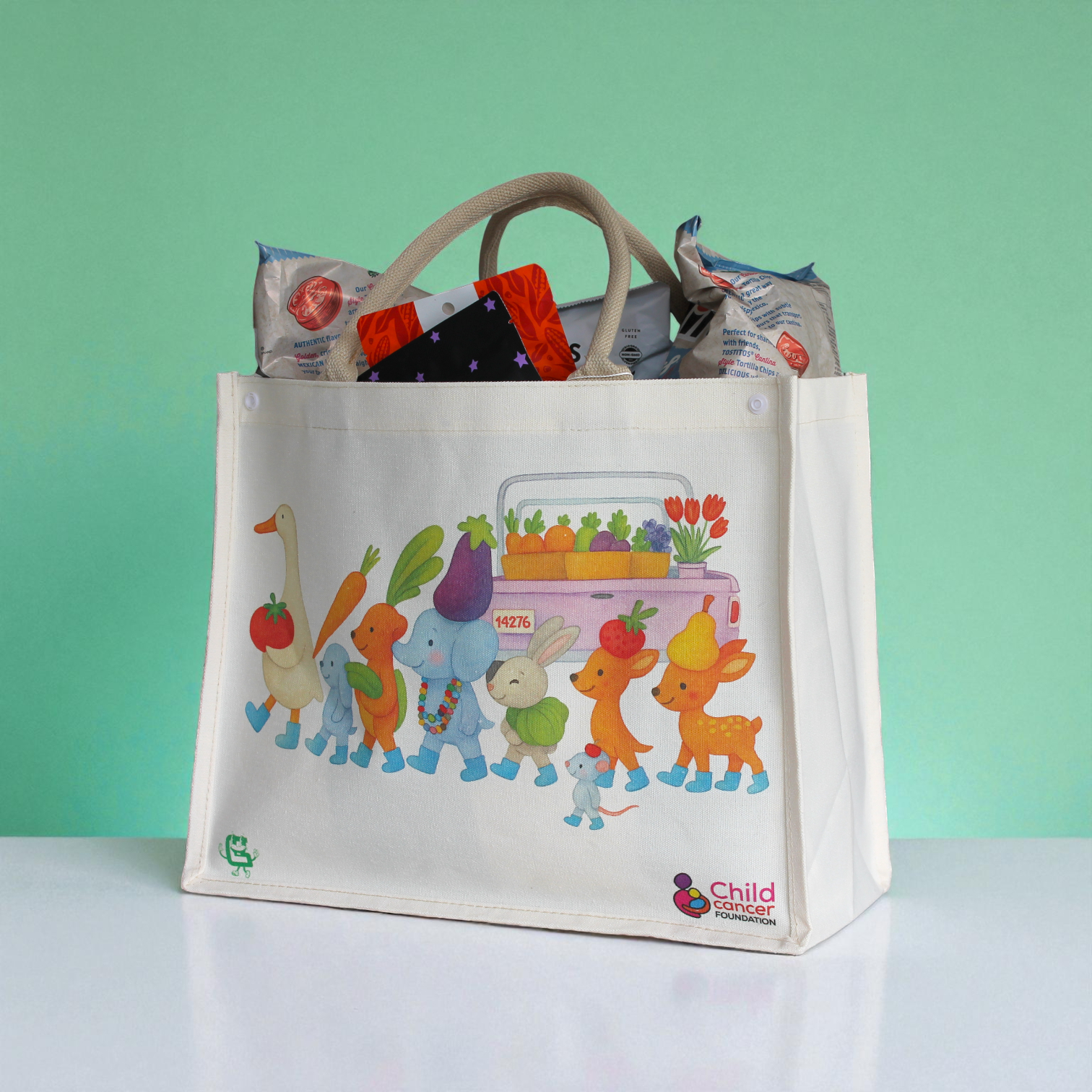 ECO CHILD CANCER FOUNDATION BAG