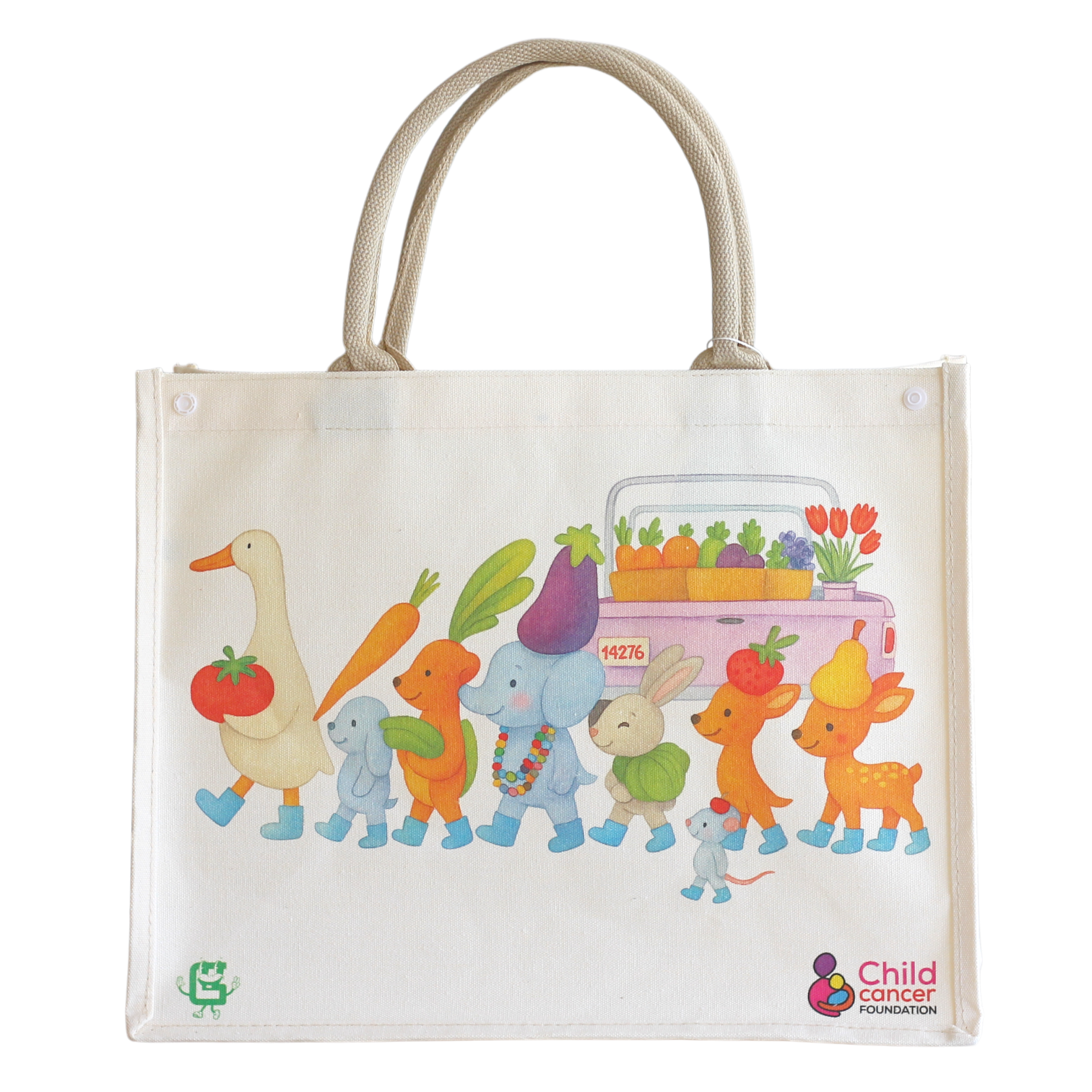 ECO CHILD CANCER FOUNDATION BAG